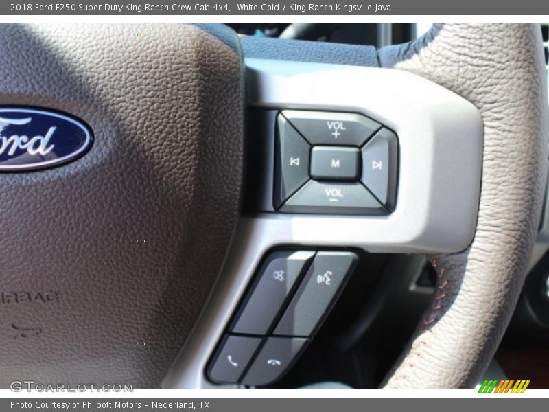 White Gold / King Ranch Kingsville Java 2018 Ford F250 Super Duty King Ranch Crew Cab 4x4