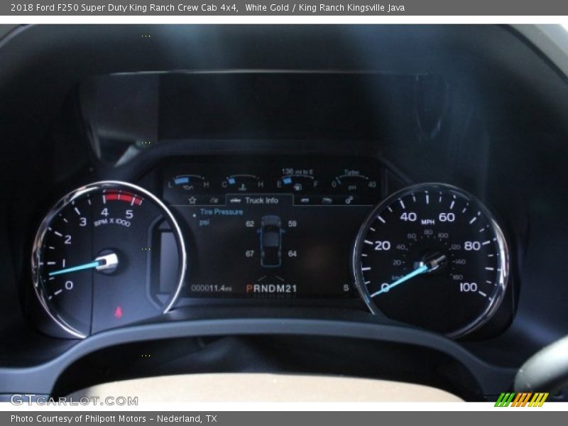 White Gold / King Ranch Kingsville Java 2018 Ford F250 Super Duty King Ranch Crew Cab 4x4