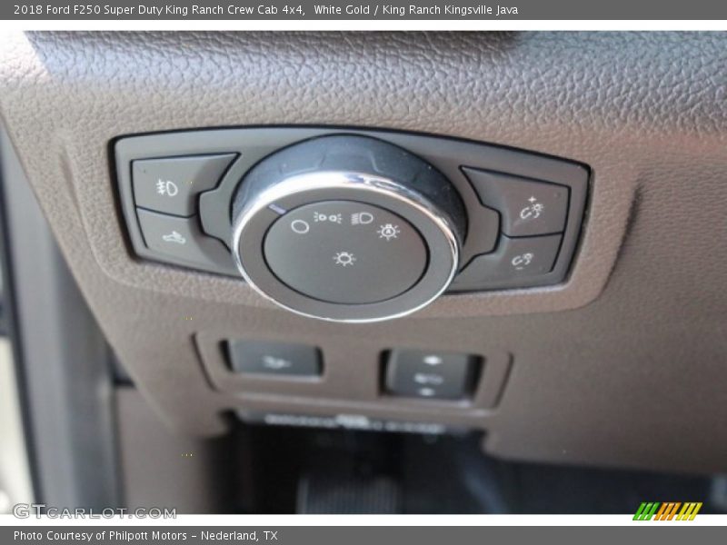 White Gold / King Ranch Kingsville Java 2018 Ford F250 Super Duty King Ranch Crew Cab 4x4