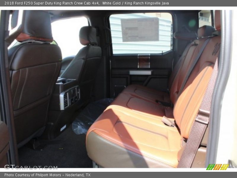 White Gold / King Ranch Kingsville Java 2018 Ford F250 Super Duty King Ranch Crew Cab 4x4