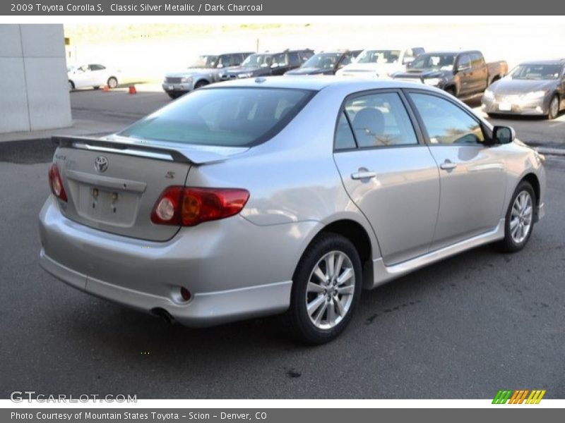 Classic Silver Metallic / Dark Charcoal 2009 Toyota Corolla S