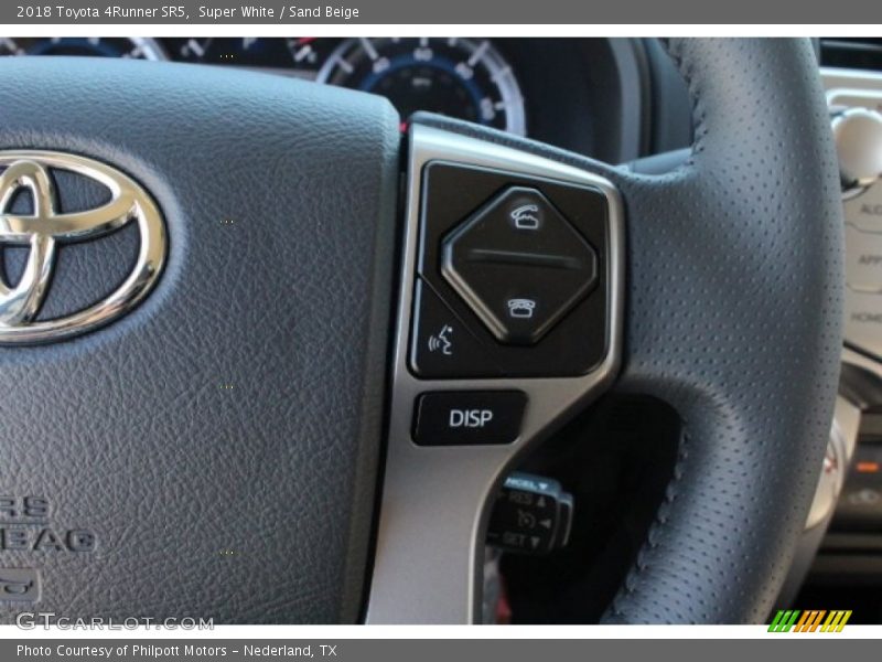 Super White / Sand Beige 2018 Toyota 4Runner SR5