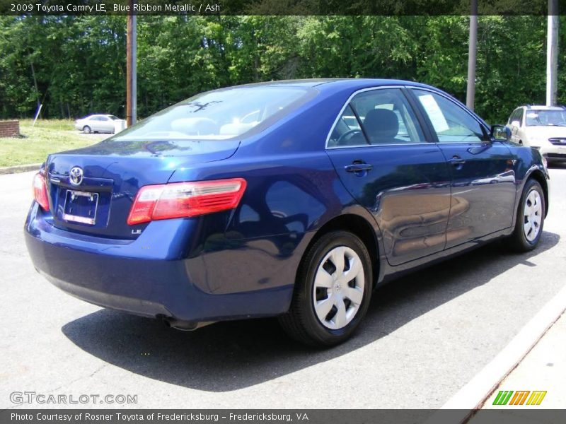 Blue Ribbon Metallic / Ash 2009 Toyota Camry LE