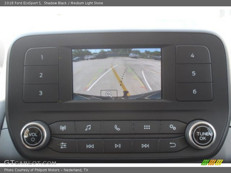 Shadow Black / Medium Light Stone 2018 Ford EcoSport S