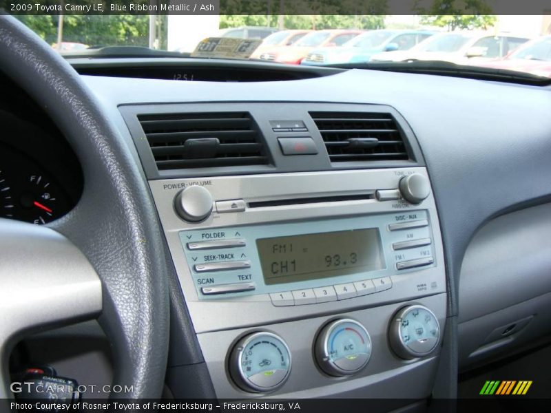 Blue Ribbon Metallic / Ash 2009 Toyota Camry LE