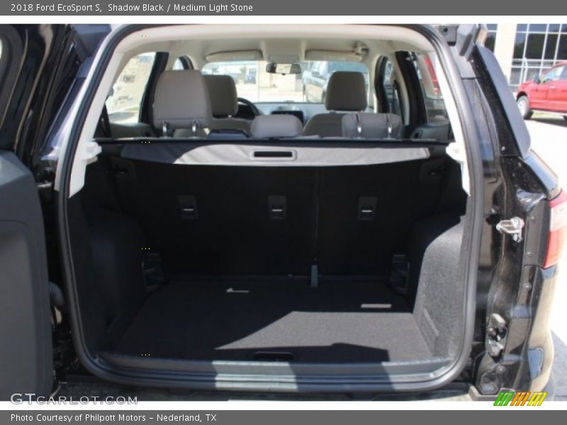 Shadow Black / Medium Light Stone 2018 Ford EcoSport S