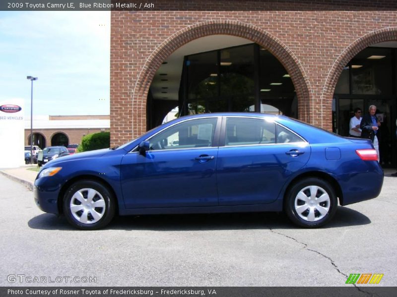 Blue Ribbon Metallic / Ash 2009 Toyota Camry LE