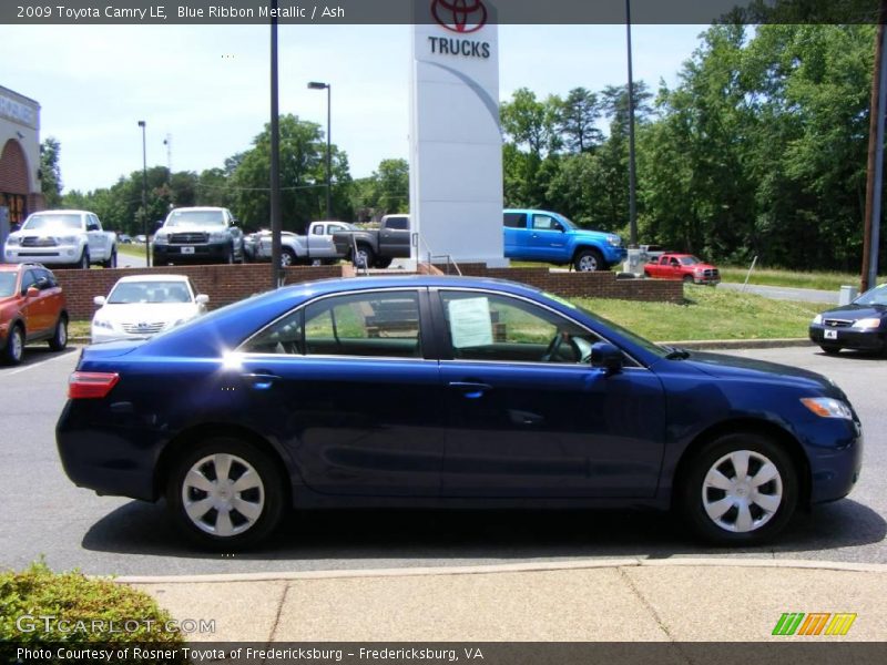 Blue Ribbon Metallic / Ash 2009 Toyota Camry LE