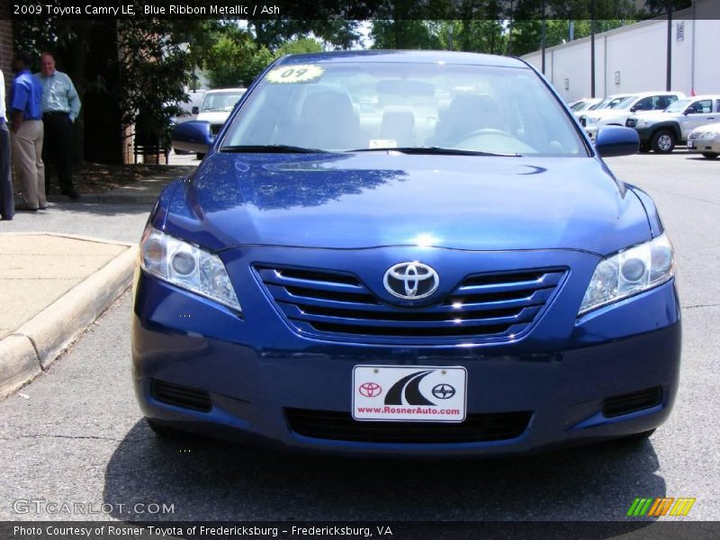 Blue Ribbon Metallic / Ash 2009 Toyota Camry LE