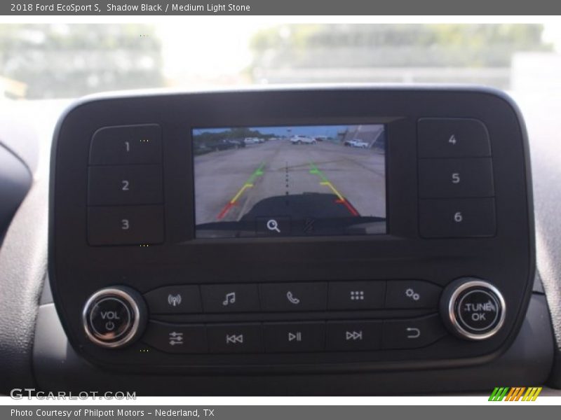 Shadow Black / Medium Light Stone 2018 Ford EcoSport S