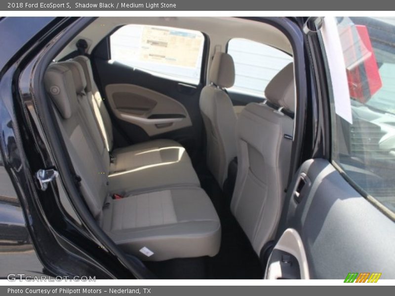 Shadow Black / Medium Light Stone 2018 Ford EcoSport S
