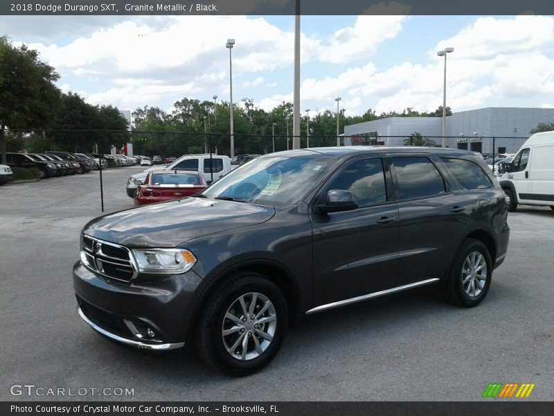 Granite Metallic / Black 2018 Dodge Durango SXT