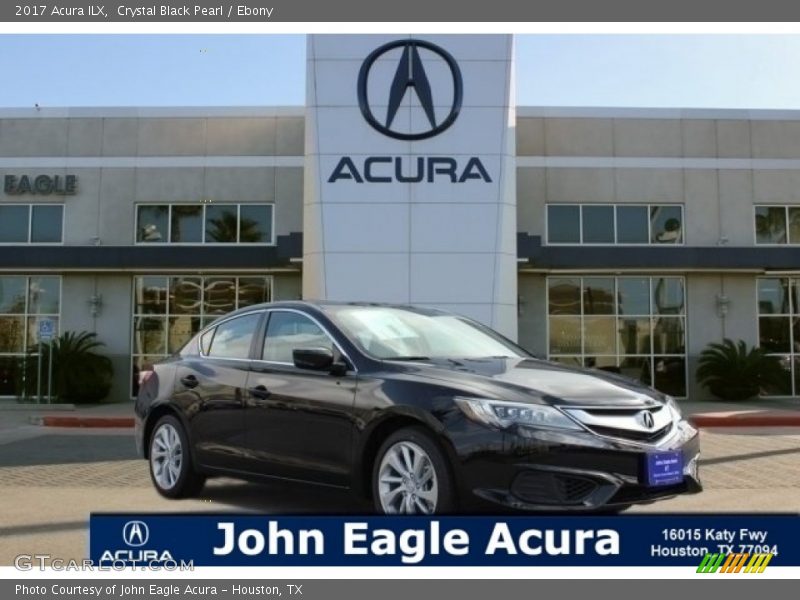 Crystal Black Pearl / Ebony 2017 Acura ILX