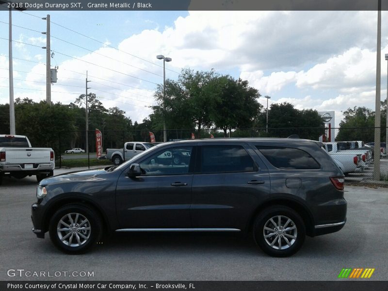 Granite Metallic / Black 2018 Dodge Durango SXT