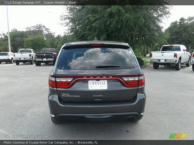 Granite Metallic / Black 2018 Dodge Durango SXT