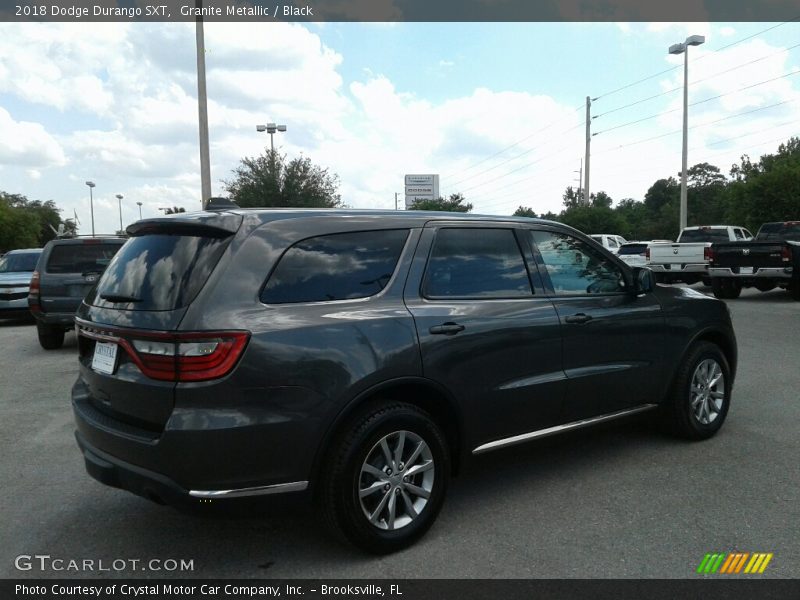 Granite Metallic / Black 2018 Dodge Durango SXT