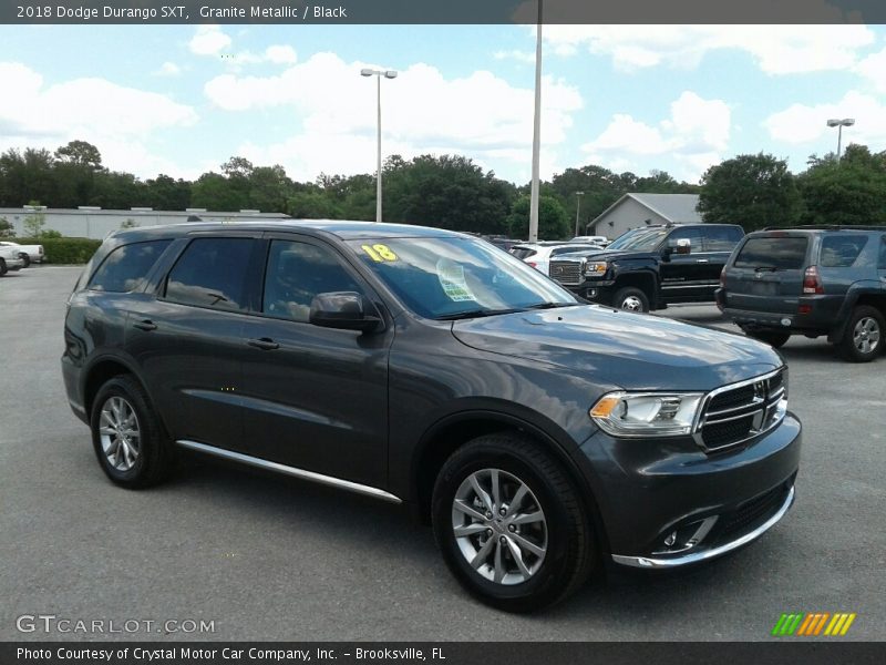 Granite Metallic / Black 2018 Dodge Durango SXT