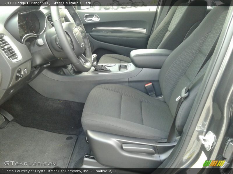 Granite Metallic / Black 2018 Dodge Durango SXT