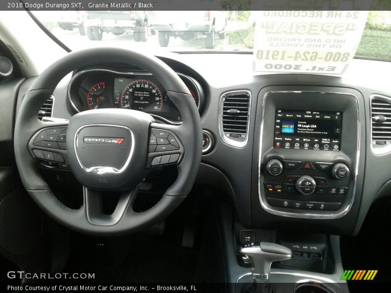 Granite Metallic / Black 2018 Dodge Durango SXT