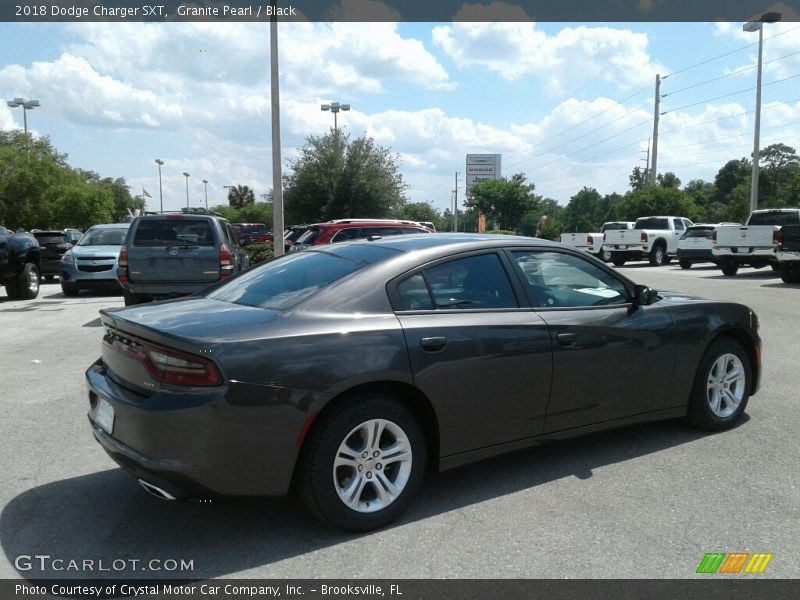 Granite Pearl / Black 2018 Dodge Charger SXT