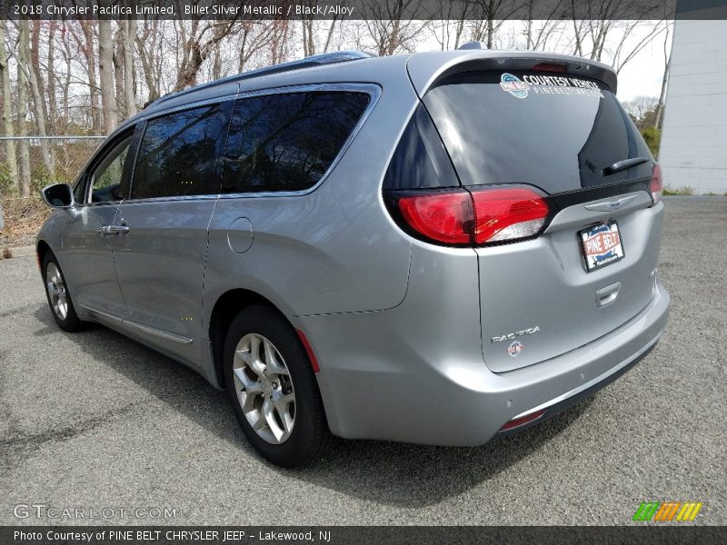 Billet Silver Metallic / Black/Alloy 2018 Chrysler Pacifica Limited