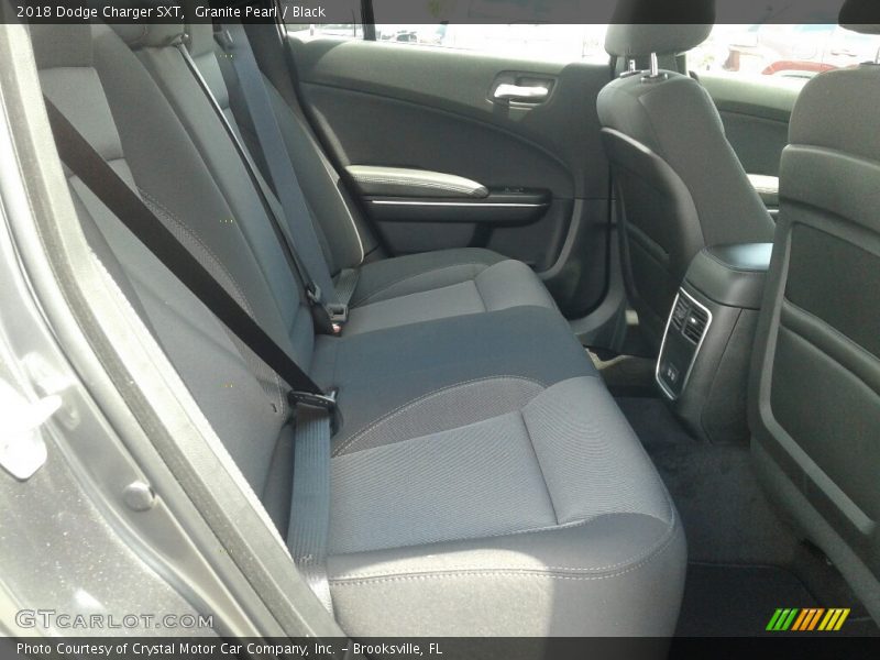 Granite Pearl / Black 2018 Dodge Charger SXT