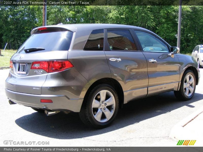 Carbon Gray Pearl / Taupe 2007 Acura RDX Technology