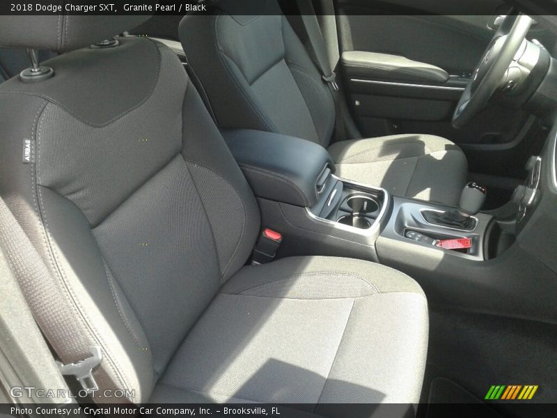 Granite Pearl / Black 2018 Dodge Charger SXT