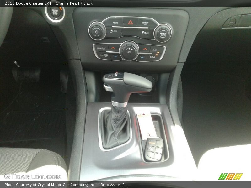Granite Pearl / Black 2018 Dodge Charger SXT
