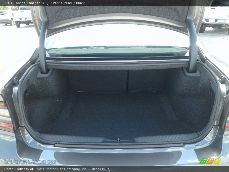 Granite Pearl / Black 2018 Dodge Charger SXT