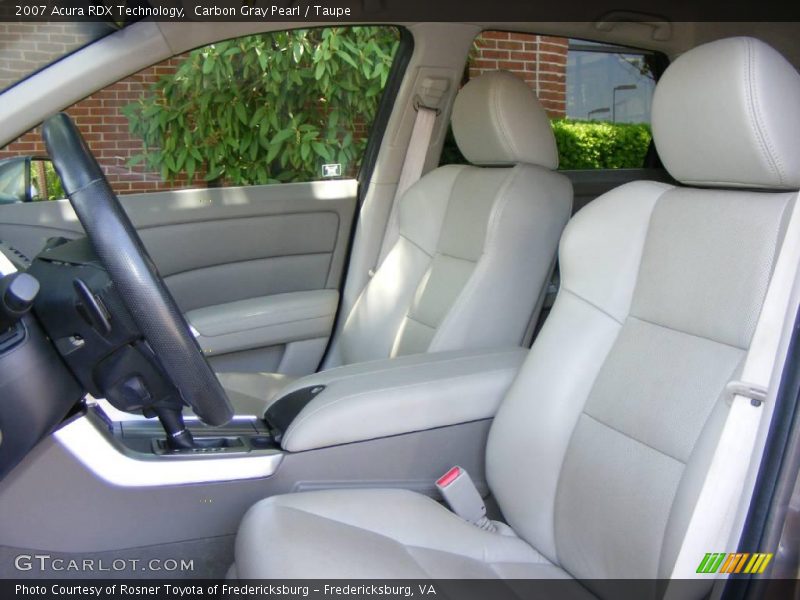 Carbon Gray Pearl / Taupe 2007 Acura RDX Technology