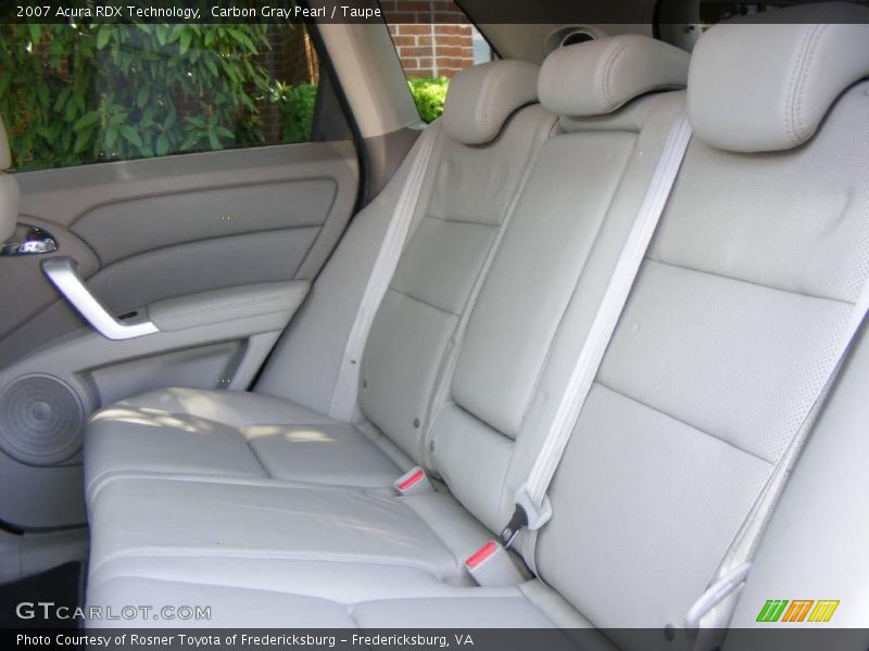 Carbon Gray Pearl / Taupe 2007 Acura RDX Technology