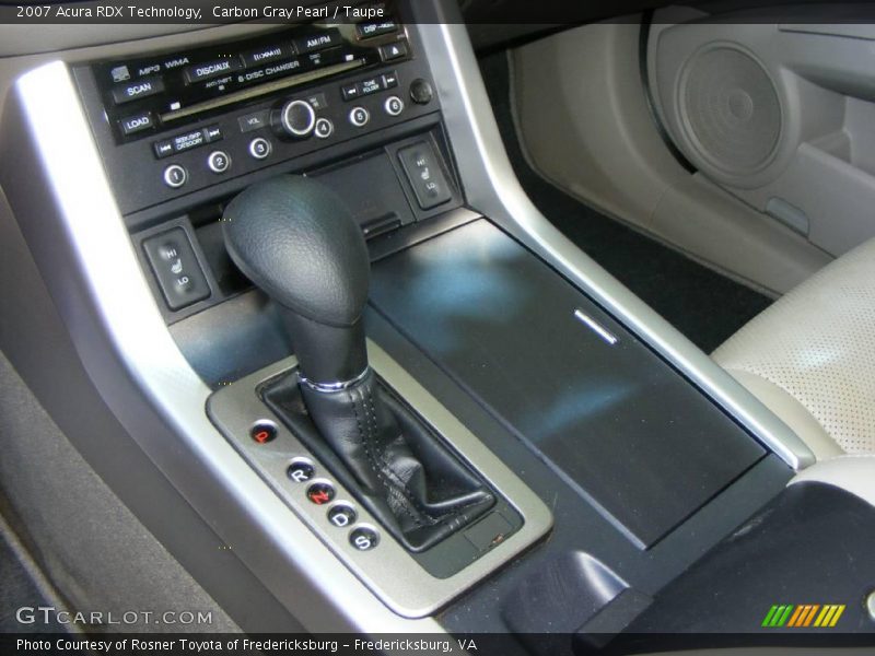 Carbon Gray Pearl / Taupe 2007 Acura RDX Technology