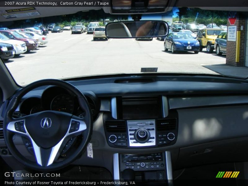 Carbon Gray Pearl / Taupe 2007 Acura RDX Technology