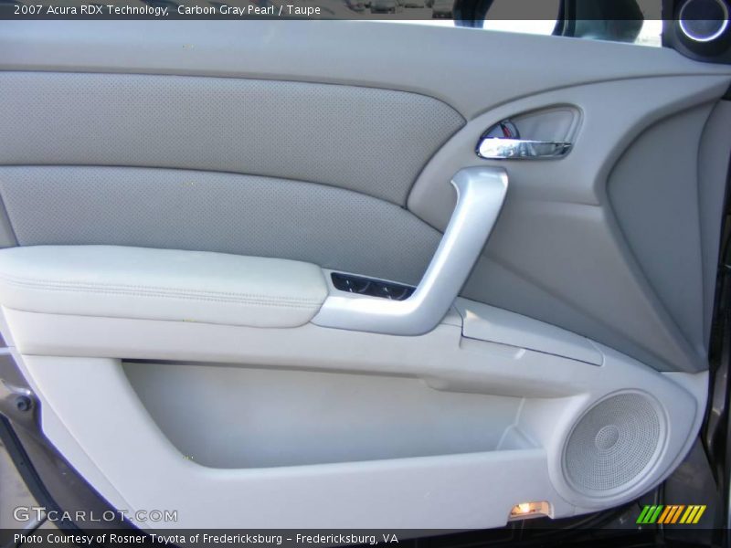 Carbon Gray Pearl / Taupe 2007 Acura RDX Technology