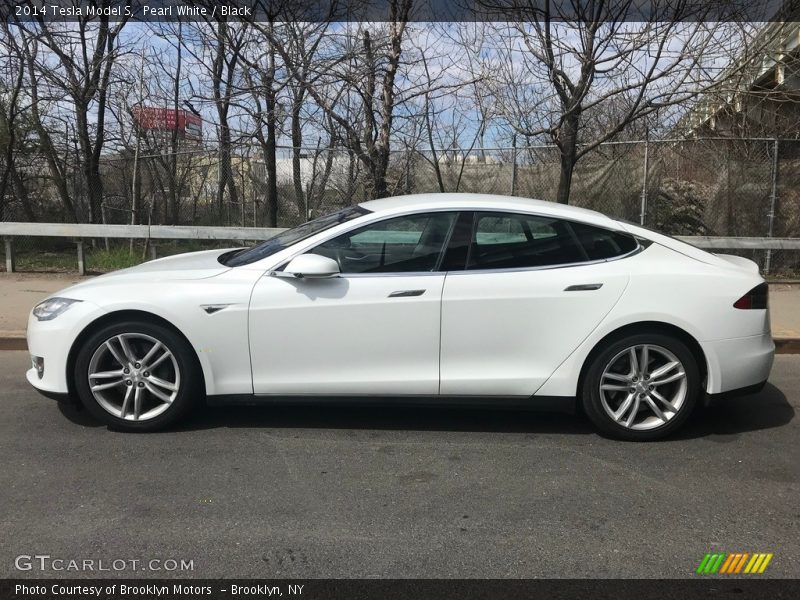  2014 Model S  Pearl White