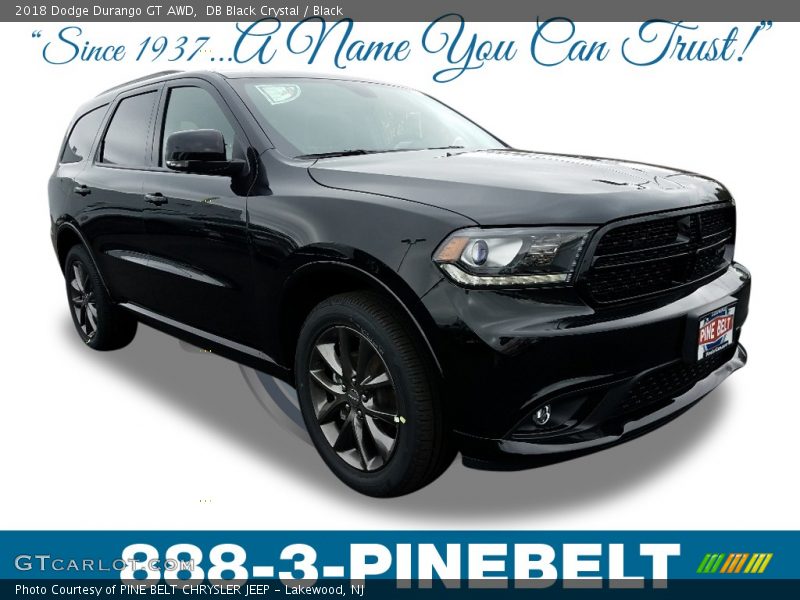 DB Black Crystal / Black 2018 Dodge Durango GT AWD