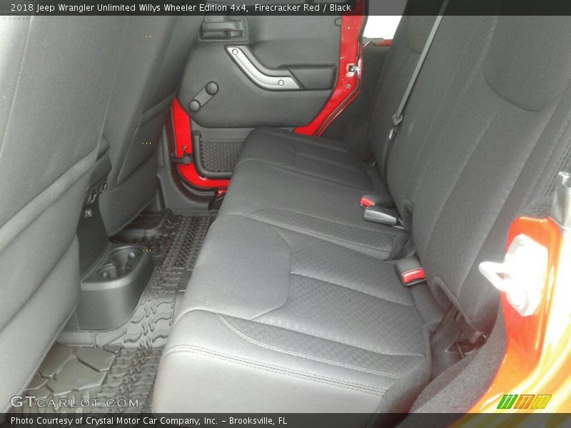 Firecracker Red / Black 2018 Jeep Wrangler Unlimited Willys Wheeler Edition 4x4