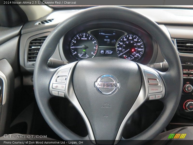 Cayenne Red / Charcoal 2014 Nissan Altima 2.5 S
