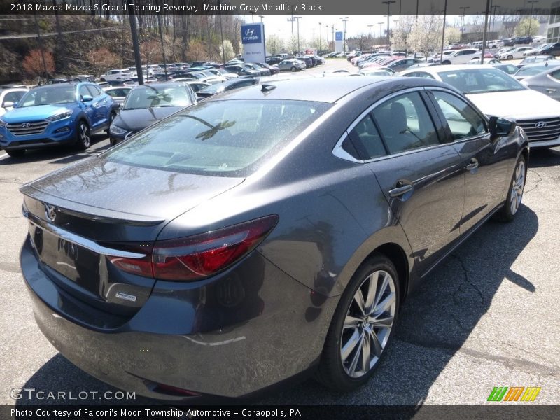 Machine Gray Metallic / Black 2018 Mazda Mazda6 Grand Touring Reserve