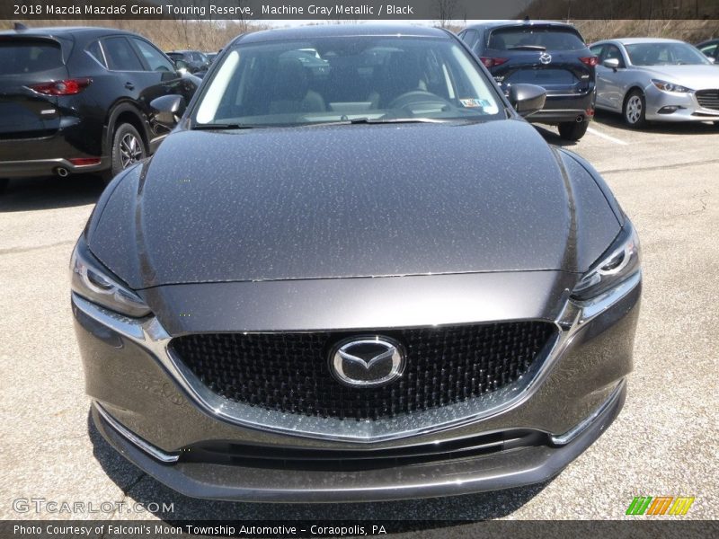 Machine Gray Metallic / Black 2018 Mazda Mazda6 Grand Touring Reserve
