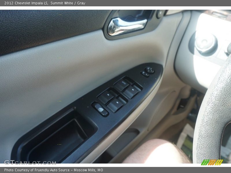 Summit White / Gray 2012 Chevrolet Impala LS