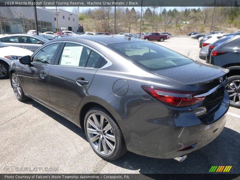 Machine Gray Metallic / Black 2018 Mazda Mazda6 Grand Touring Reserve