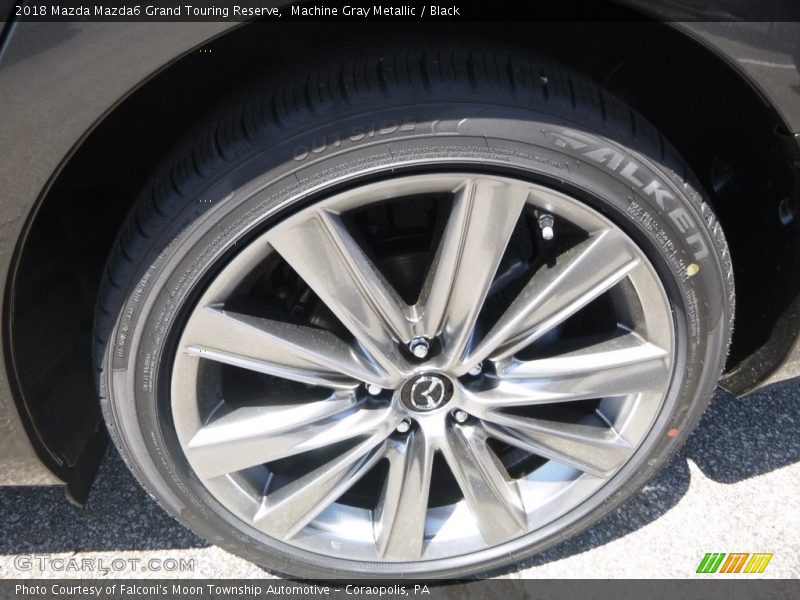 Machine Gray Metallic / Black 2018 Mazda Mazda6 Grand Touring Reserve