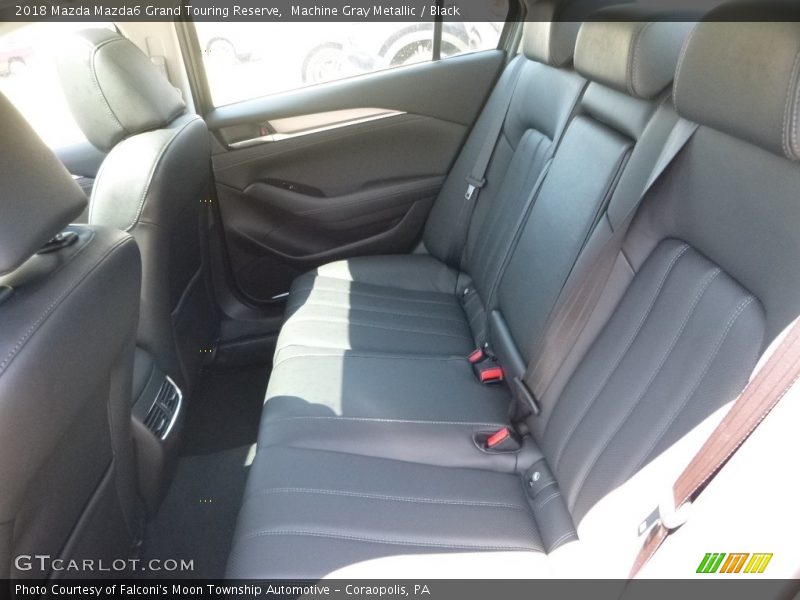 Machine Gray Metallic / Black 2018 Mazda Mazda6 Grand Touring Reserve