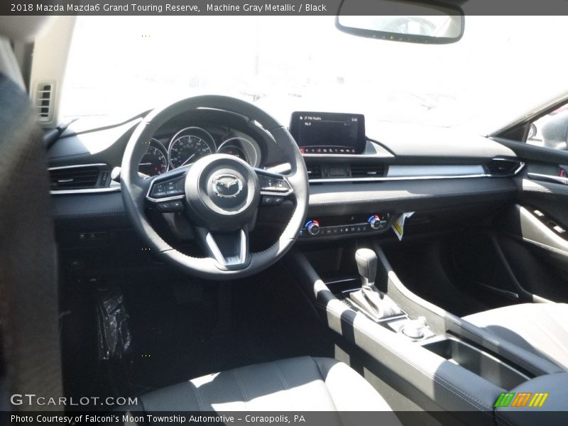 Machine Gray Metallic / Black 2018 Mazda Mazda6 Grand Touring Reserve