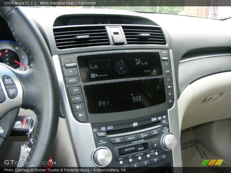 White Diamond Pearl / Parchment 2008 Acura TL 3.2