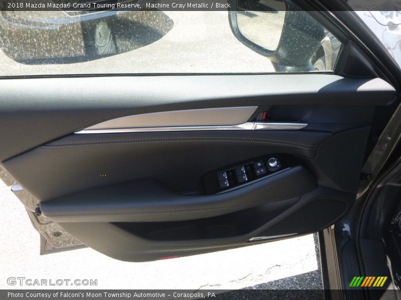 Machine Gray Metallic / Black 2018 Mazda Mazda6 Grand Touring Reserve
