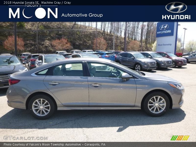 Machine Gray / Gray 2018 Hyundai Sonata SE