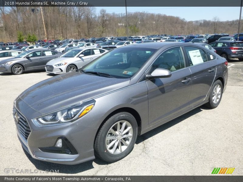 Machine Gray / Gray 2018 Hyundai Sonata SE